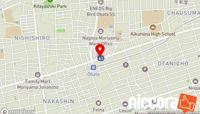 の地図 デジサポート 名古屋守山 家電修理業, パソコン修理店 で 名古屋市