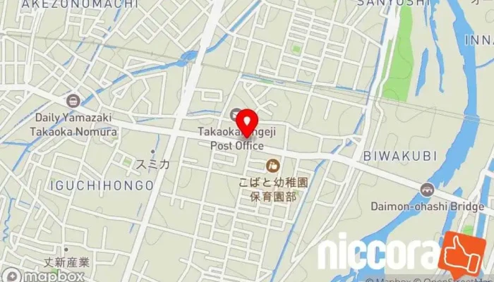 の地図 デジタル工房 HABAねっと IT コンサルタント, 情報サービス業者 で 高岡市