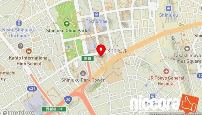 の地図 デジタルバリューコンサルティング株式会社 IT コンサルタント で 新宿区