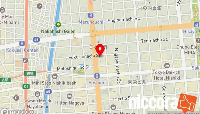 の地図 デジタルミックス株式会社 IT コンサルタント, 鍵屋, ソフトウェア企業 で 名古屋市