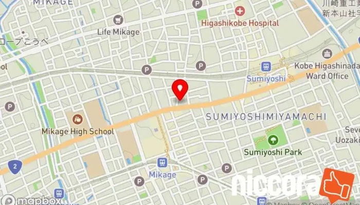 の地図 ドリームネットデザイン株式会社 ウェブ デザイナー, IT コンサルタント, 設計技術者, エンジニア, グラフィック デザイナー, インターネット マーケティング業 で 神戸市