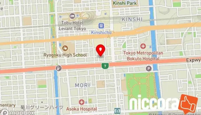 の地図 DX-コンサルタント コンサルタント で 墨田区