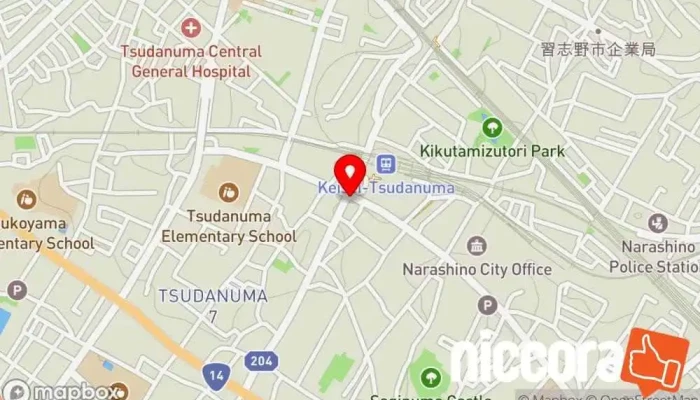 の地図 ＤＸ学校 習志野校 IT コンサルタント で 習志野市