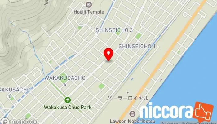 の地図 E-ラボ。/ ㈲イー･フロント ウェブ デザイナー, IT コンサルタント, 店舗 で 登別市