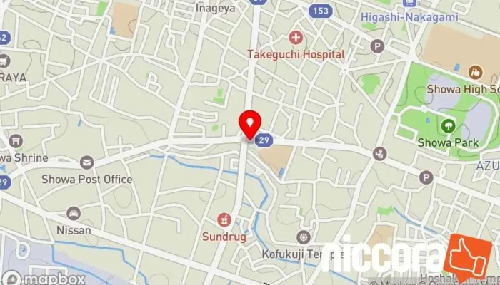 の地図 エール通信 昭島営業所 /ローカル・コミュニケーション・ラボ株式会社 通信機器販売業者, コピー機修理業, インターネット マーケティング業, 電話修理業, 印刷屋, 電気通信設備請負業者, ウェブ デザイナー で 昭島市