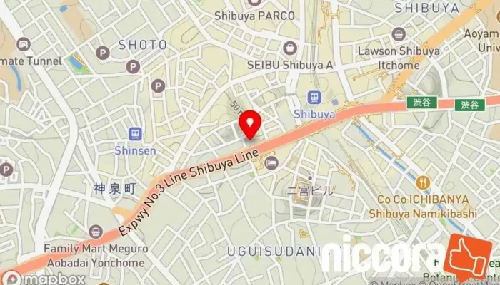 の地図 エドコンサルティング株式会社 コンピュータ セキュリティ業 で 渋谷区