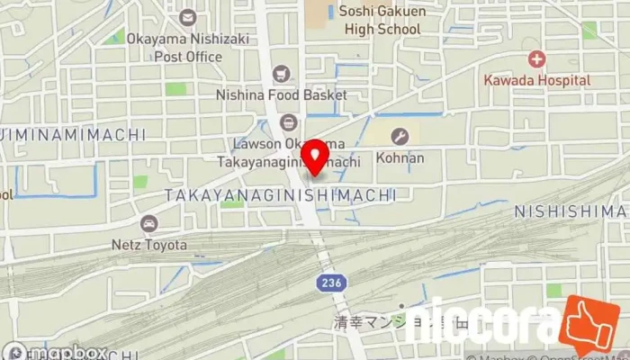 の地図 EDUBOX INC. ソフトウェア企業 で 岡山市
