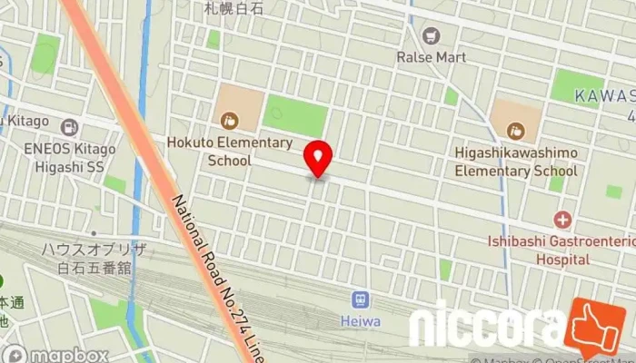 の地図 エムスリー社会保険労務士事務所 コンサルタント で 札幌市