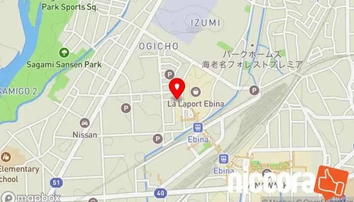 の地図 EThermo株式会社 ソフトウェア企業 で 海老名市