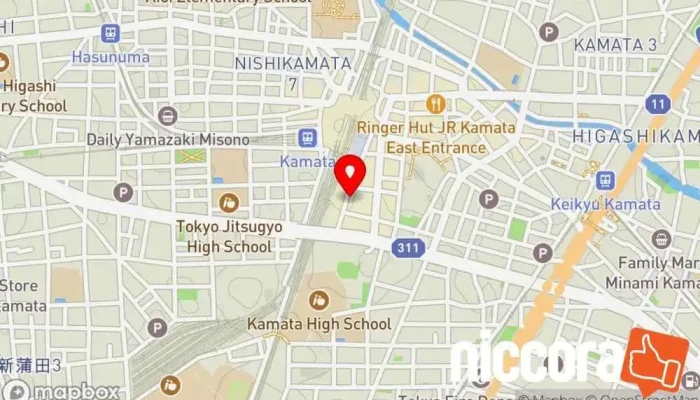 の地図 FCV JAPAN株式会社 IT コンサルタント で 大田区