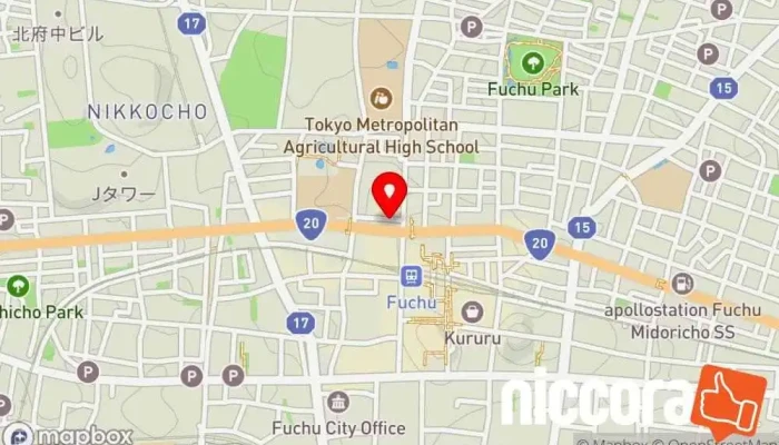 の地図 GA株式会社 IT コンサルタント で 府中市