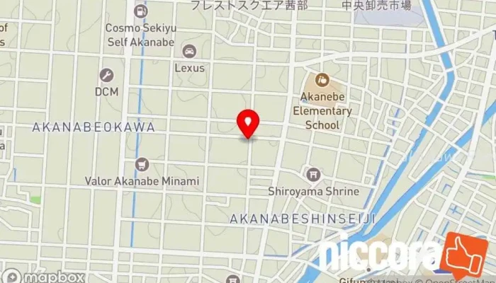の地図 Global seed株式会社【glosee】岐阜lab IT コンサルタント, グラフィック デザイナー, ソフトウェア企業, ウェブ デザイナー で 岐阜市