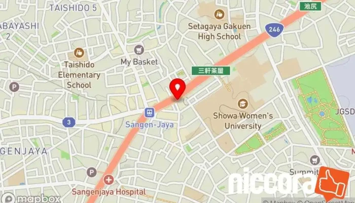の地図 HapInS株式会社 IT コンサルタント で 世田谷区