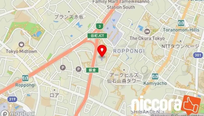 の地図 ヘイズ・スペシャリスト・リクルートメント・ジャパン 職業紹介所, ハイクラス転職エージェント, 人事コンサルティング, リクルート業者, 人材派遣業 で 港区