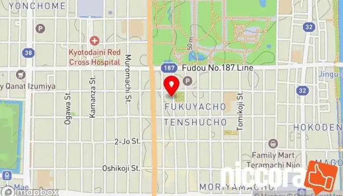 の地図 ひかり税理士法人 京都事務所 税理士 で 京都市