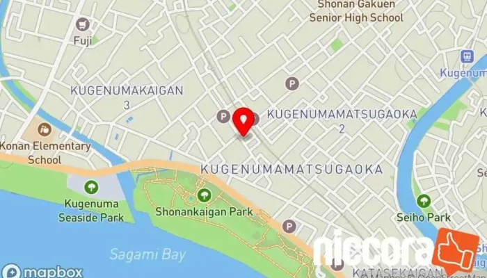 の地図 Hilo Consulting and Research デザインインスティテュート で 藤沢市