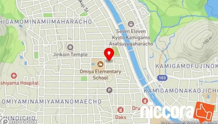 の地図 ホームページ構築・ITコンサルティングのオフィス スタジア  で 京都市