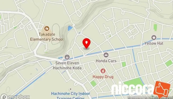 の地図 ホームページと動画制作のカスタネット 映画制作会社, ビデオ編集サービス, ウェブ デザイナー で 八戸市