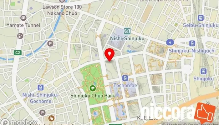 の地図 フォスターネット 人材派遣業, IT コンサルタント, ソフトウェア企業 で 新宿区
