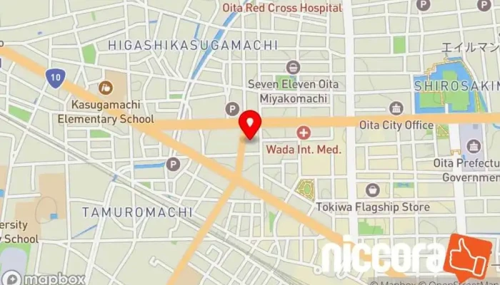 の地図 フューチャーインスペース（株） IT コンサルタント で 大分市