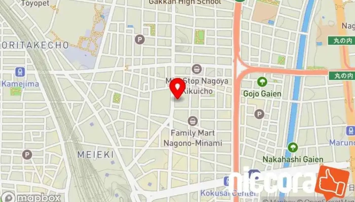 の地図 ICCコンサルタンツ 名古屋サテライトオフィス / ICC Consultants Nagoya 教育コンサルタント で 名古屋市