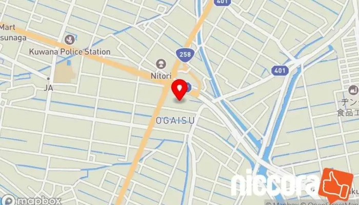 の地図 イグニッションハート（株） ソフトウェア企業, IT コンサルタント で 桑名市