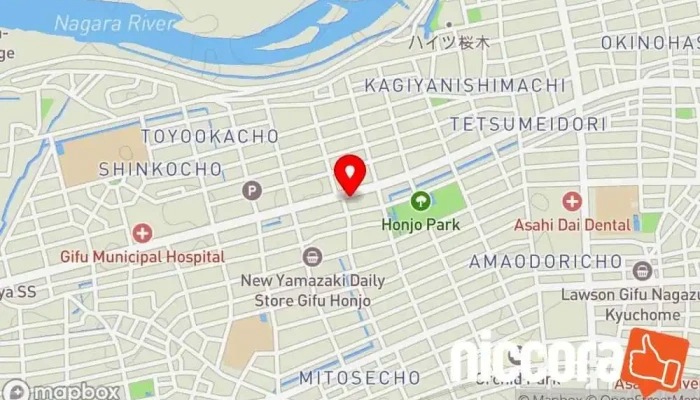 の地図 いけらぼ IT コンサルタント で 岐阜市