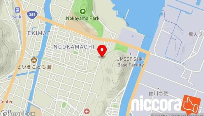 の地図 イキサス（合同会社） ソフトウェア企業, IT コンサルタント, パソコンショップ, コンピュータ教室, ウェブ デザイナー で 佐伯市