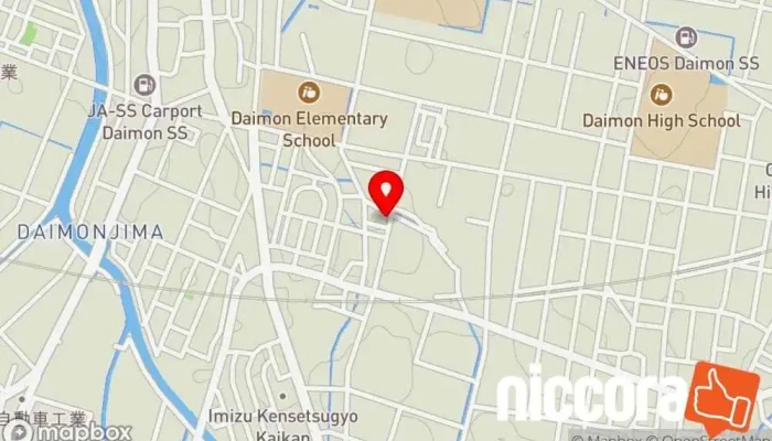 の地図 いみずし 企業のオフィス で 射水市