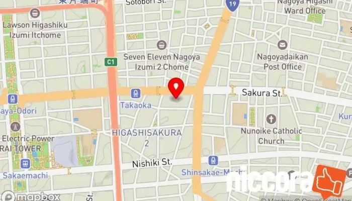 の地図 information center Nagoya of cns IT コンサルタント で 名古屋市