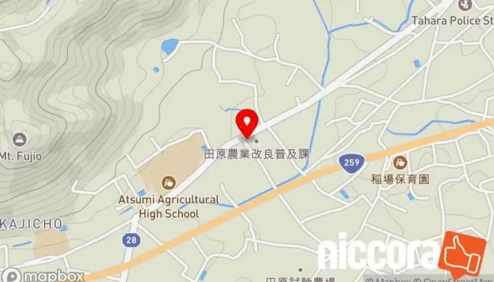 の地図 イトウ通信サービス㈱ パソコンショップ で 田原市