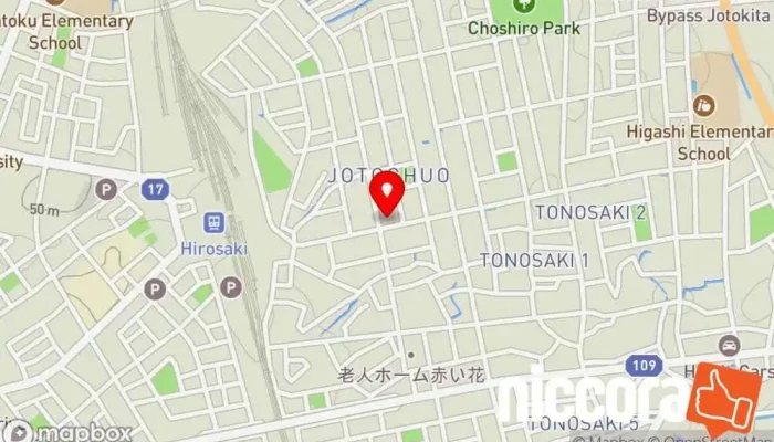 の地図 ITラボ株式会社 コンピューター サポート、サービス で 弘前市