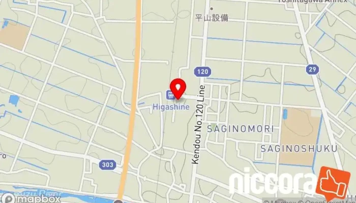 の地図 ＪＩＧ山形 保険代理店 で 東根市