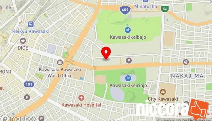 の地図 カルッツかわさき（川崎市スポーツ・文化総合センター） スポーツ複合施設, コンサート ホール, スポーツジム で 川崎市