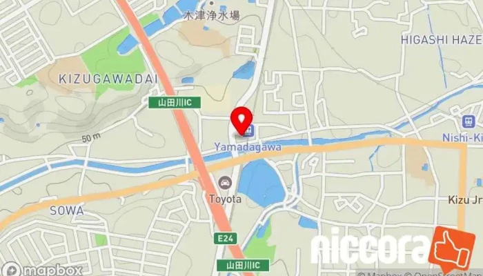 の地図 キャリアコンサルティング（株） 人材派遣業 で 精華町