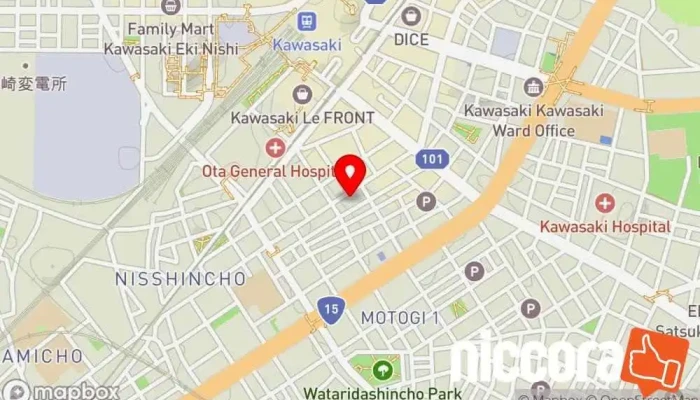 の地図 Knowledge marketing合同会社 ソフトウェア企業, IT コンサルタント, コンサルタント, インターネット マーケティング業, メディア会社 で 川崎市