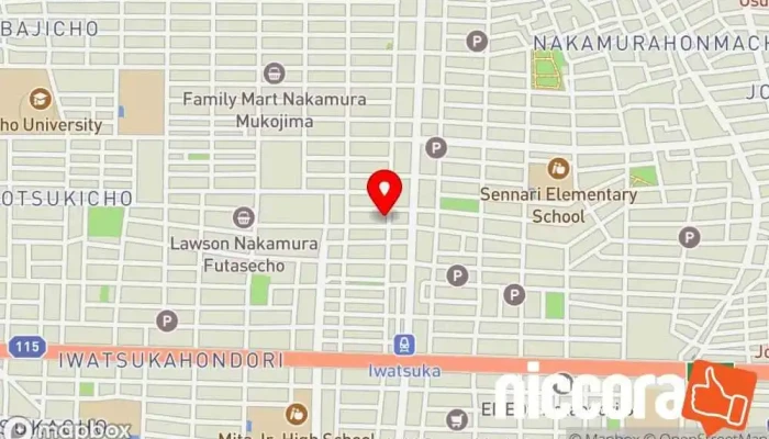 の地図 コンピュータシステム及び環境関連 コンピューター サポート、サービス で 名古屋市