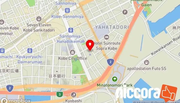 の地図 コンサルロケッツ株式会社 企業のオフィス, ウェブ デザイナー で 神戸市