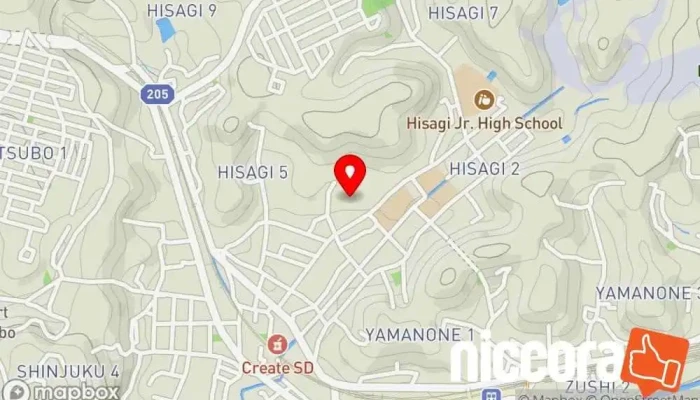 の地図 コンサルティング 人事コンサルティング で 逗子市