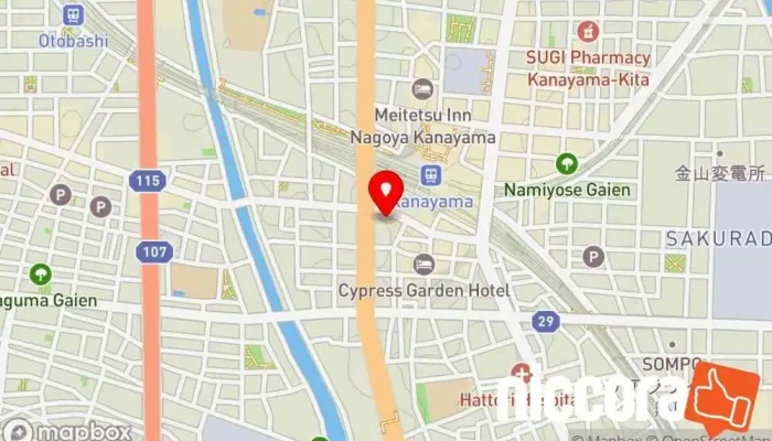 の地図 コスモルート IT コンサルタント で 名古屋市