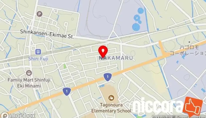 の地図 マーズコンピュータ 静岡事業所 ソフトウェア企業 で 富士市