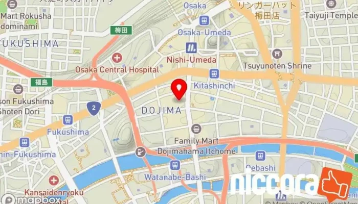 の地図 マンパワーグループ 関西キーアカウント第一支店 人材派遣業, IT コンサルタント, 職業紹介所, 人事コンサルティング, リクルート業者, 職業安定所 で 大阪市