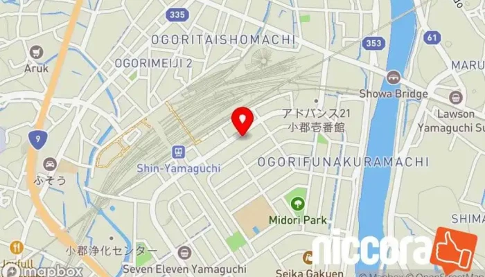 の地図 マンパワーグループ 山口サービスオフィス 人材派遣業, IT コンサルタント, 職業紹介所, 人事コンサルティング, リクルート業者, 職業安定所 で 山口市