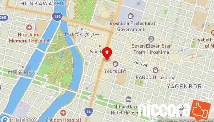 の地図 マンパワーグループ ソリューション・サービス広島支店 人材派遣業, IT コンサルタント, 職業紹介所, 人事コンサルティング, リクルート業者, 職業安定所 で 広島市