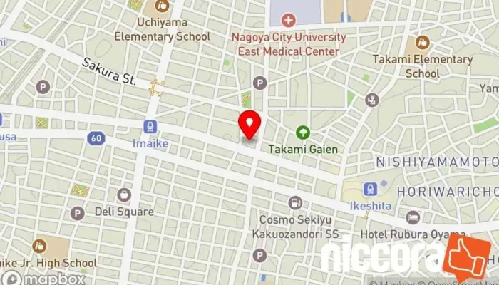 の地図 MAS（メディカルアーツ＆サイエンス） IT コンサルタント で 名古屋市
