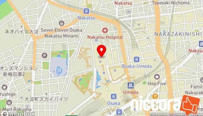 の地図 マッキンゼー・アンド・カンパニー・ジャパン 関西オフィス 企業経営コンサルタント で 大阪市