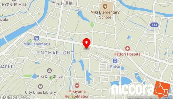 の地図 medicaicontribute 人材センター で 三木市
