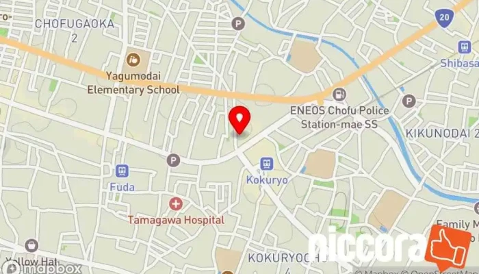 の地図 MIRAIコンサルティング株式会社 エネルギー関連の機器、ソリューション で 調布市