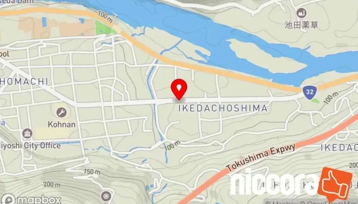 の地図 MIRAIZU－未来図 不動産店 で 三好市