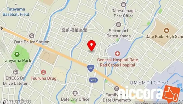 の地図 むしゃなび IT コンサルタント で 伊達市